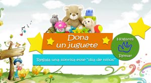 Regala un juguete para los niños en los hogares de Remar Argentina.